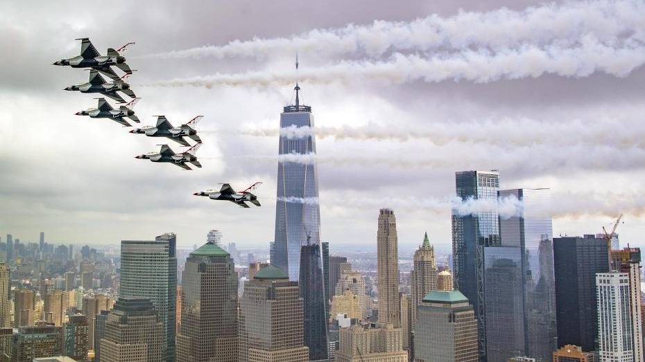 美国空军杂志评出年度最佳照片 张张都是“特效”大片