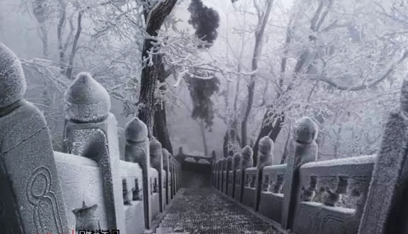 雪来了！十堰武当山一下美成了玄岳