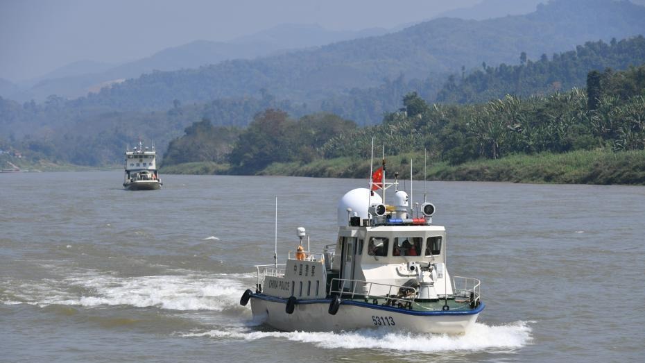 第79次中老缅泰湄公河联合巡逻执法启动