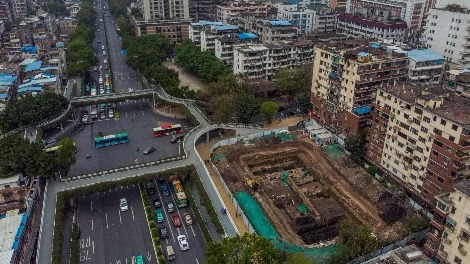 广州闹市发现唐宋“大户人家”遗址
