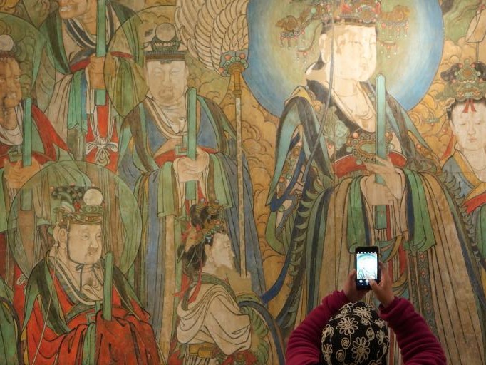 130余件流失海外壁画展在北京落幕