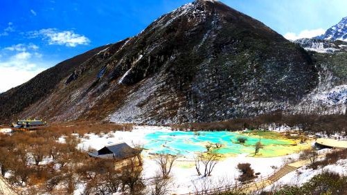 四川黄龙风景区开园迎客