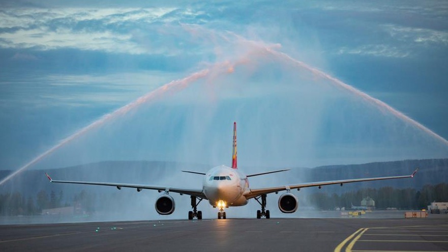 海南航空开通中国直飞挪威航线