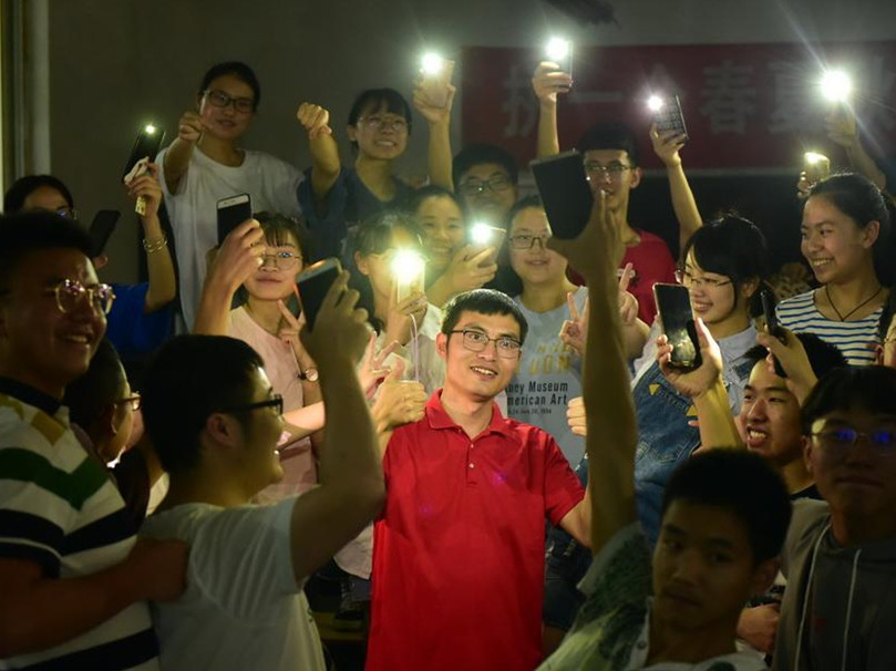 高三学子最后的校园时光