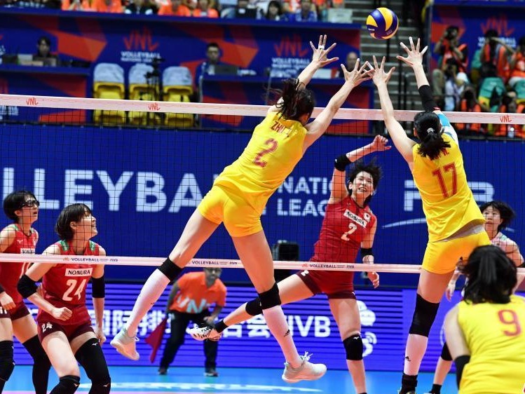 FIVB世界女排联赛香港站：中国队3-0轻取日本队