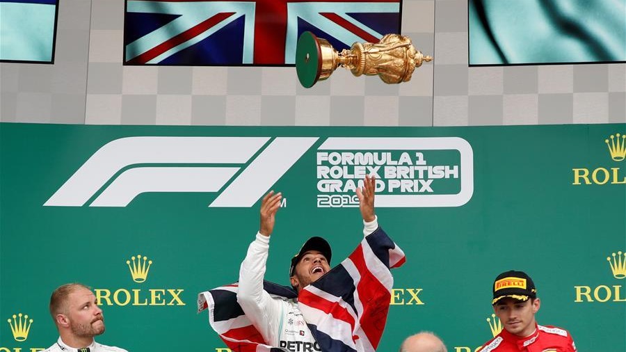 F1英国大奖赛：汉密尔顿夺魁