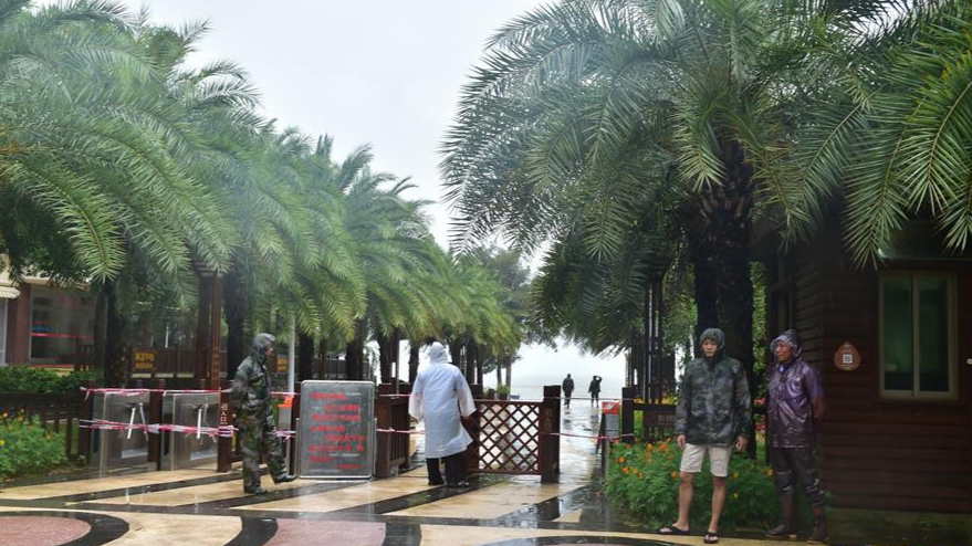 台风“白鹿”在福建东山沿海登陆