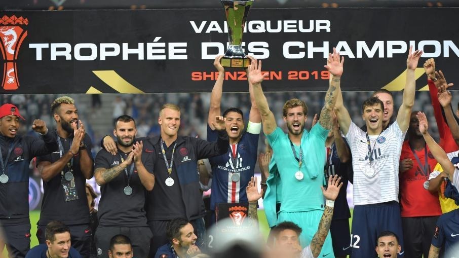 巴黎圣日耳曼队夺得2019法国超级杯冠军