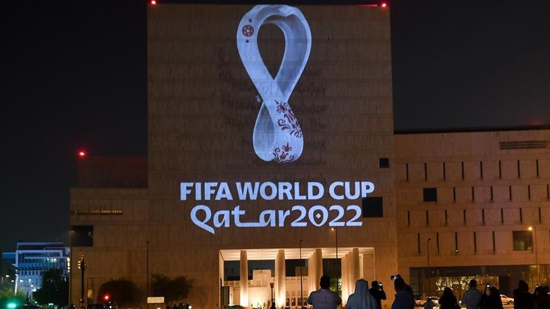 卡塔尔2022年足球世界杯发布会徽