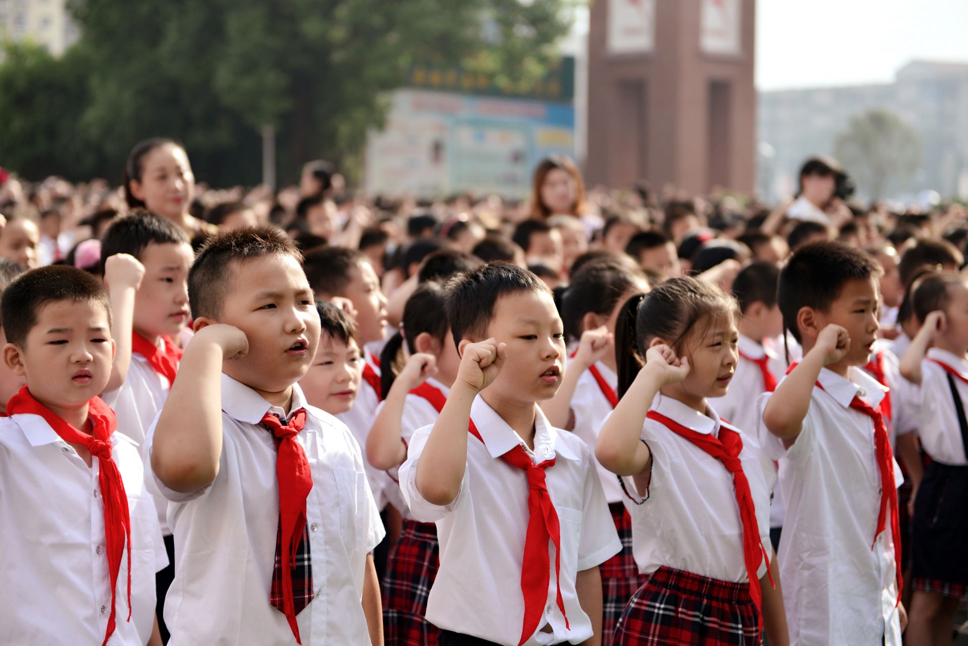 孝感市实验小学风采图片展示