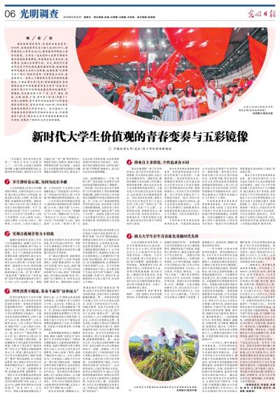新时代大学生价值观的青春变奏与五彩镜像