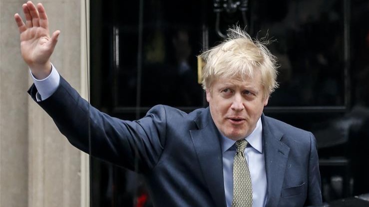 约翰逊就任英国首相
