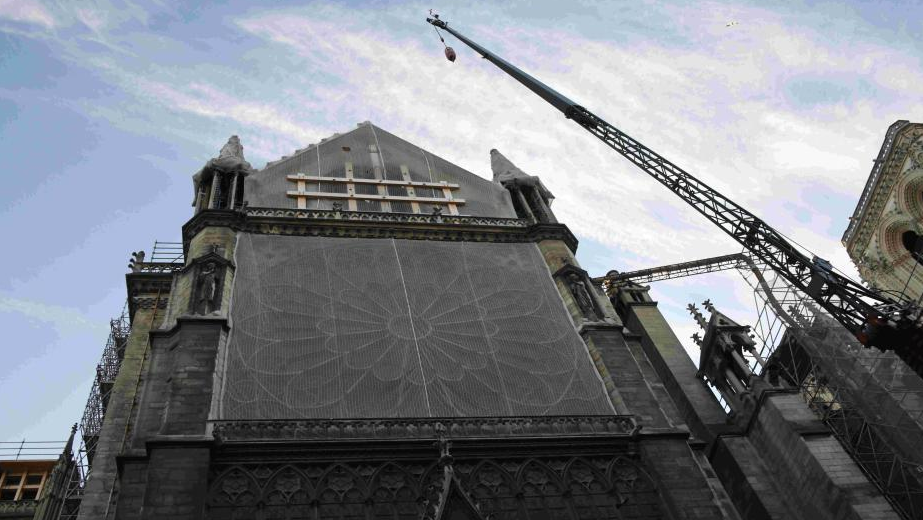 巴黎圣母院修复工作持续 200年来首次不举行圣诞弥撒