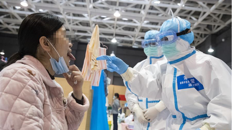 以中医治疗为主的武汉江夏方舱医院 