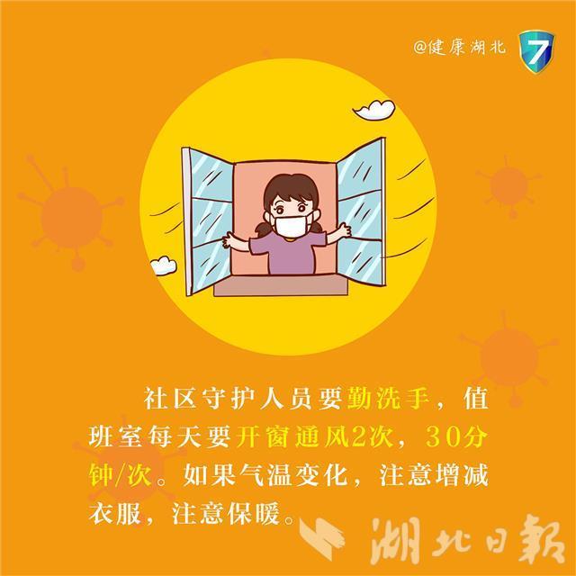 @社區(qū)守護(hù)者,湖北社區(qū)值班防護(hù)指南來了！(圖3)