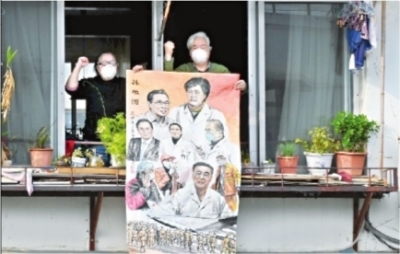 这是专属武汉人的阳台战疫