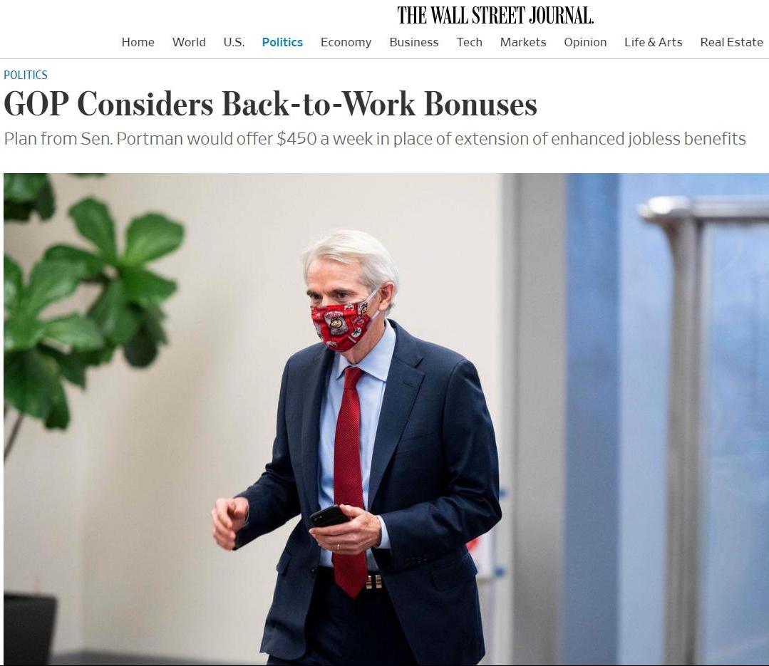 美国失业率居高不下白宫却计划用钱“刺激”复工？