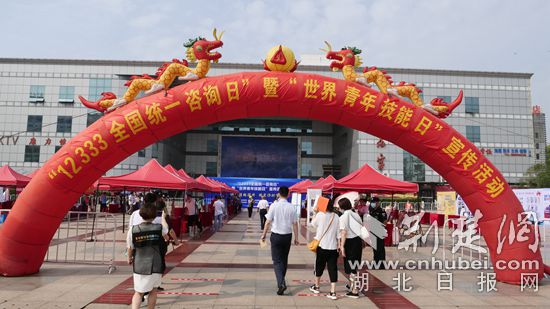 |提升职业技能 黄石开展12333全国统一咨询日活动（组图）