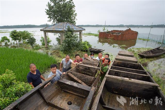 |梁子湖畔交船忙