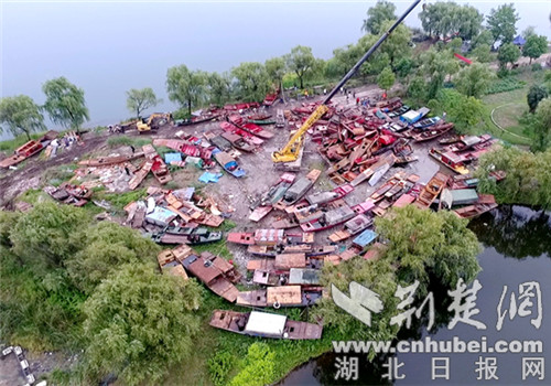 |老河口469条船只拆解完毕