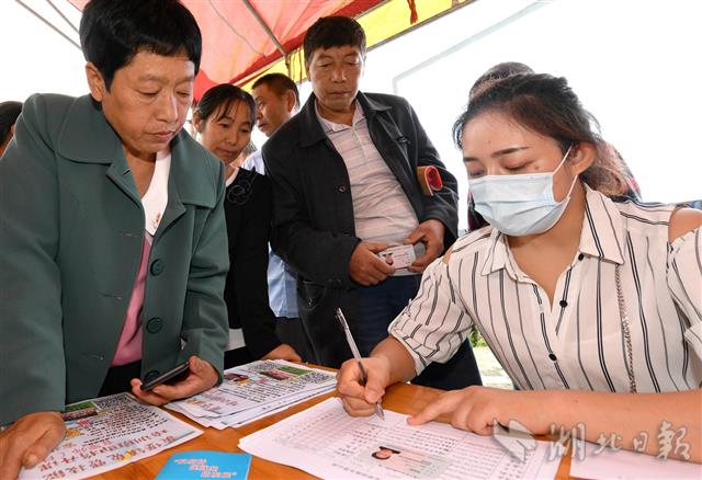 |湖北保康：就业扶贫送岗位（组图）