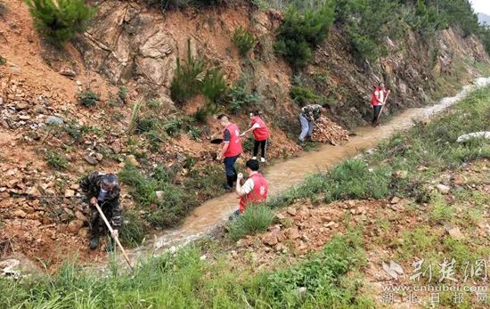 |麻城黄土岗镇：500余名党员齐上阵 全力做好防汛和灾后自救