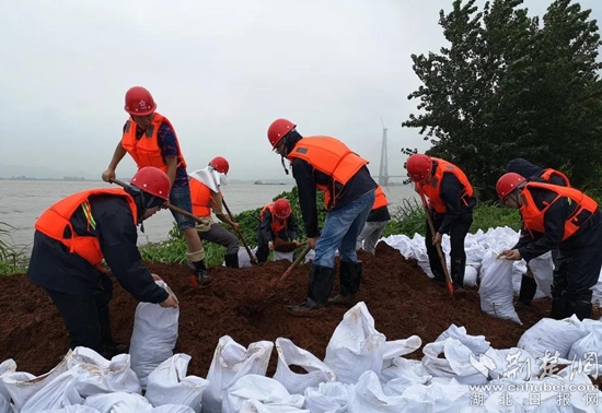 |争分夺秒堵管涌——大冶有色参与长江富池上巢湖段江堤突发重大管涌抢险纪实