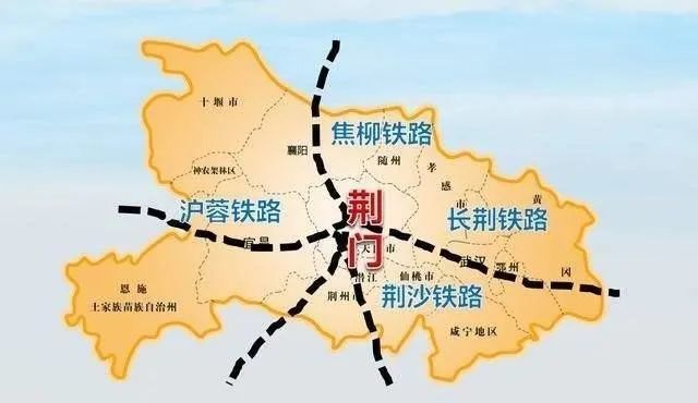 这标志着荆州最重要的纵向铁路,襄荆常高铁荆门至荆州段的建设重新