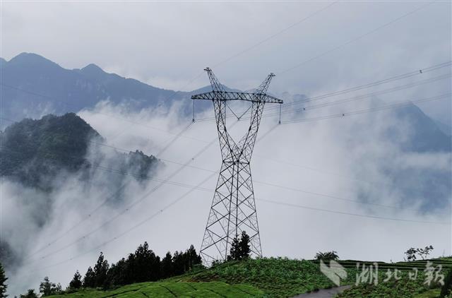 |恩施江坪河水电站输电线路竣工