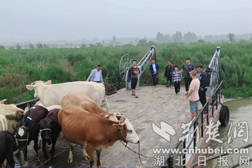 |宜城海事处半天进行两次紧急救援保障群众财产安全