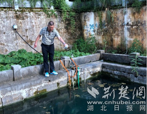 |黄石：扶贫工作队加强饮用水源消毒保障帮扶村饮水安全