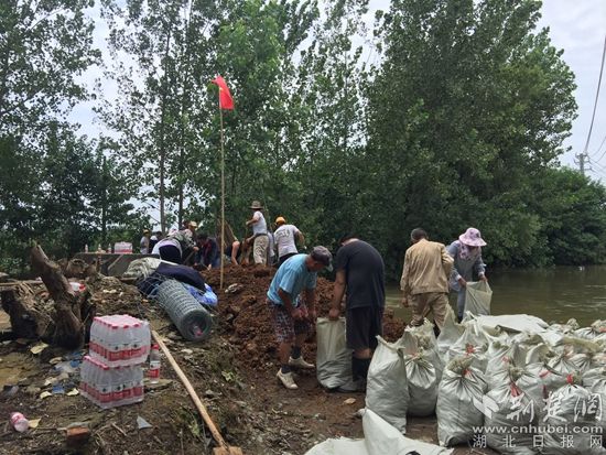 |鄂州市夏兴湖发生管涌险情 30多人奋战34小时排除隐患