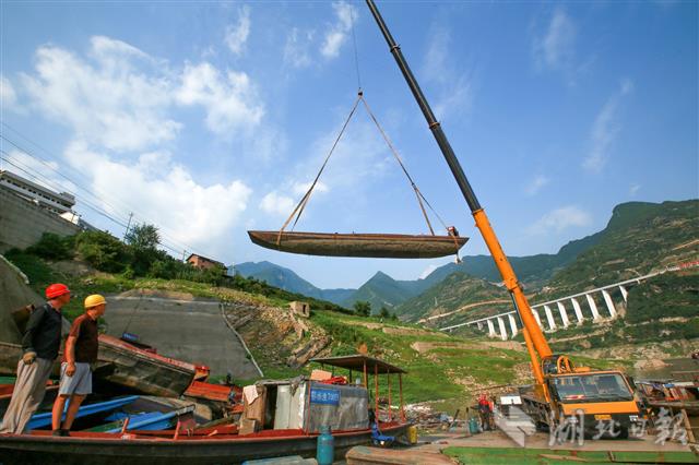 |长江禁渔 秭归500多艘渔船上岸