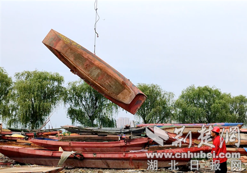 |老河口469条船只拆解完毕