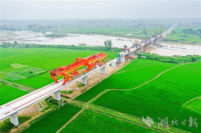 |洪水退后，黄黄高铁快速复工