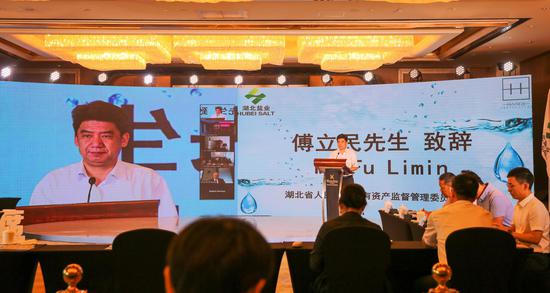 |湖北盐业集团有限公司独家代理爱沙尼亚饮用矿泉水 项目网上签约仪式圆满举办