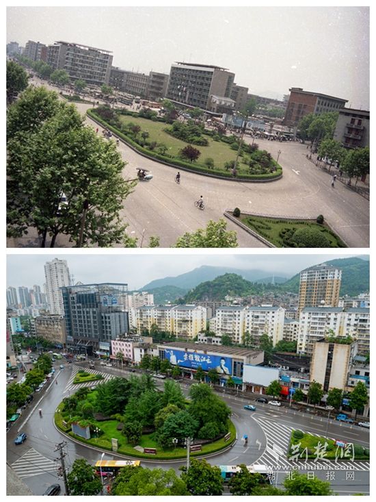 |11组新旧图片对比 带你感受黄石时代变迁