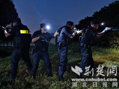 |襄阳特警开展夜间实战化专项训练