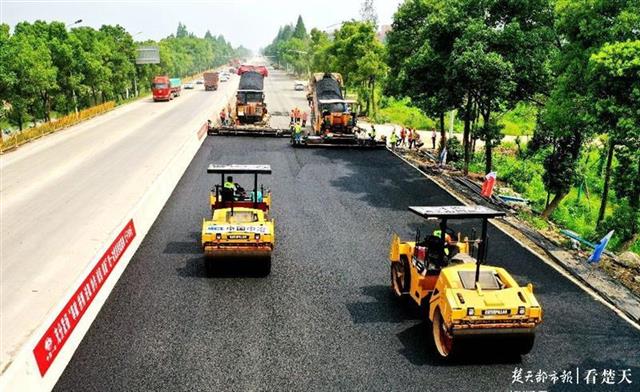 |107国道东西湖段改造提升工程8月底完工