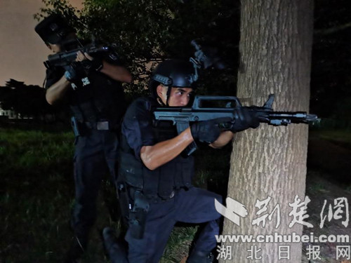 |襄阳特警开展夜间实战化专项训练