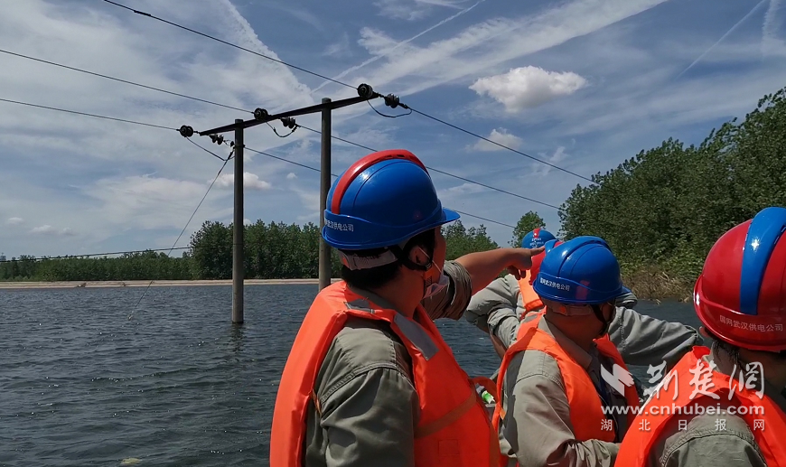 |“海陆空”全方位巡视，为天兴洲灾后复电做足准备