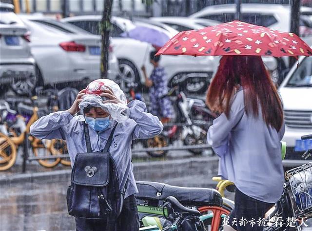|下雨啦！武汉迎降温