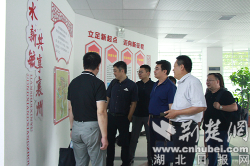 |企业考察团来襄州区实地考察投资项目