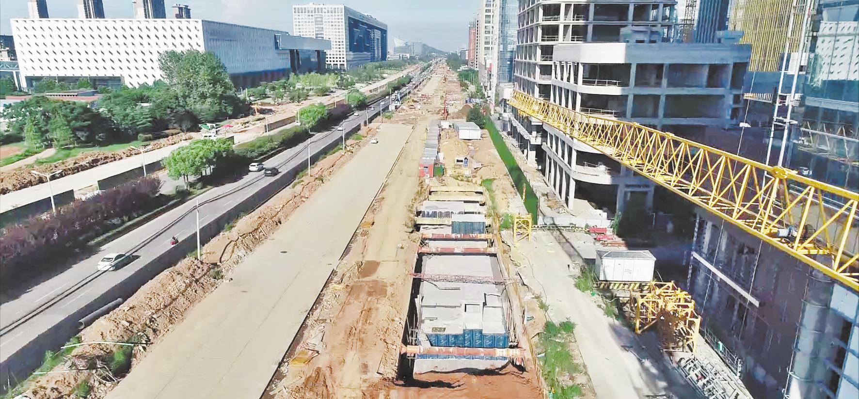 |武汉最长地下综合管廊 高新大道段主体完工