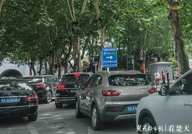 |黄鹤楼公园免费开放的首个周末，游客量激增到12000多人