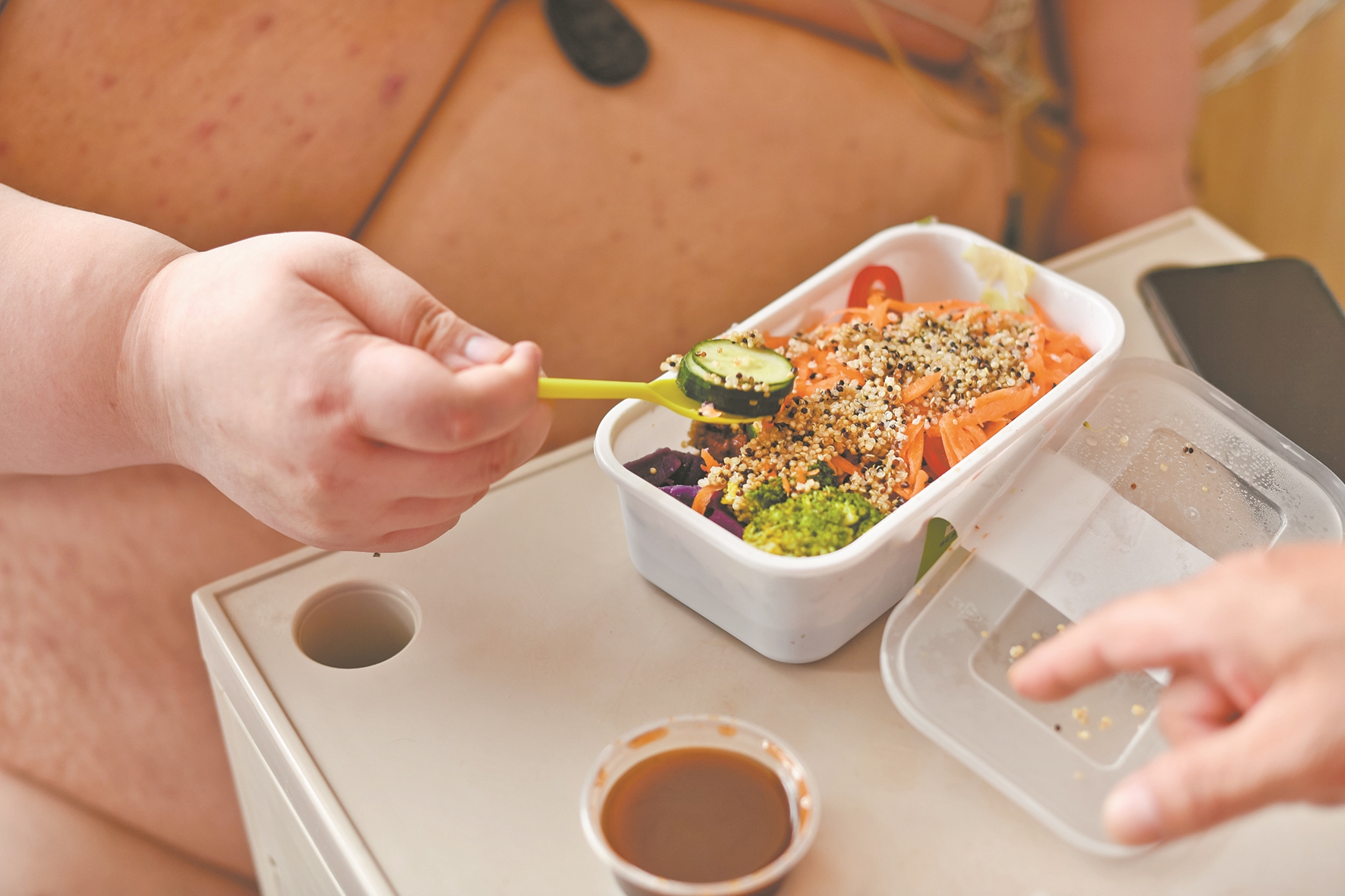 |十余科室两个月的准备只为这一天 “江城第一胖”预计一年内减掉100公斤