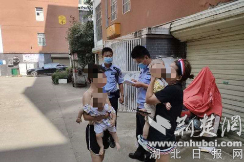 |枣阳民警为群众找回走失儿童