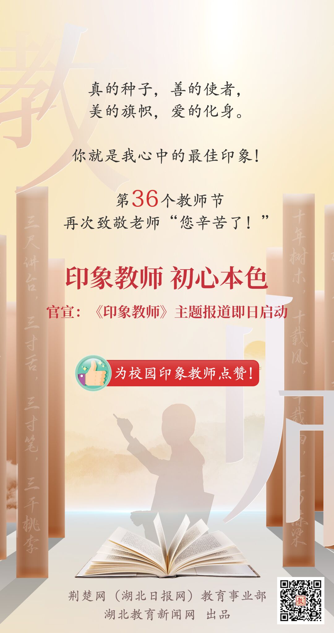 |为印象教师点赞！武昌区36名教师的初心本色（组图）