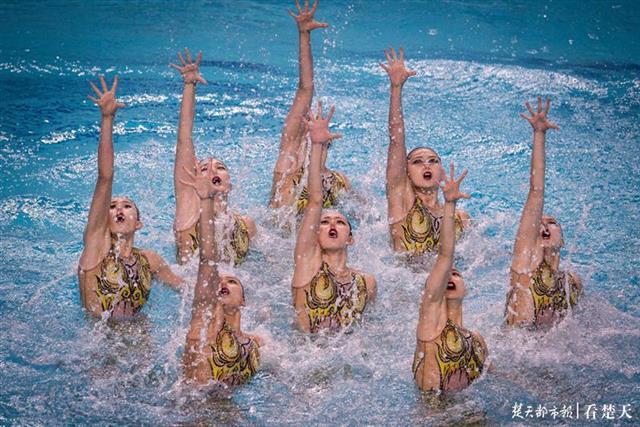 |备战东京奥运，全国花样游泳赛又来武汉啦，这次只能看直播