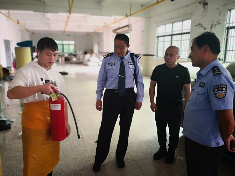 |武穴警方集中开展消防检查 消除火灾隐患200余处